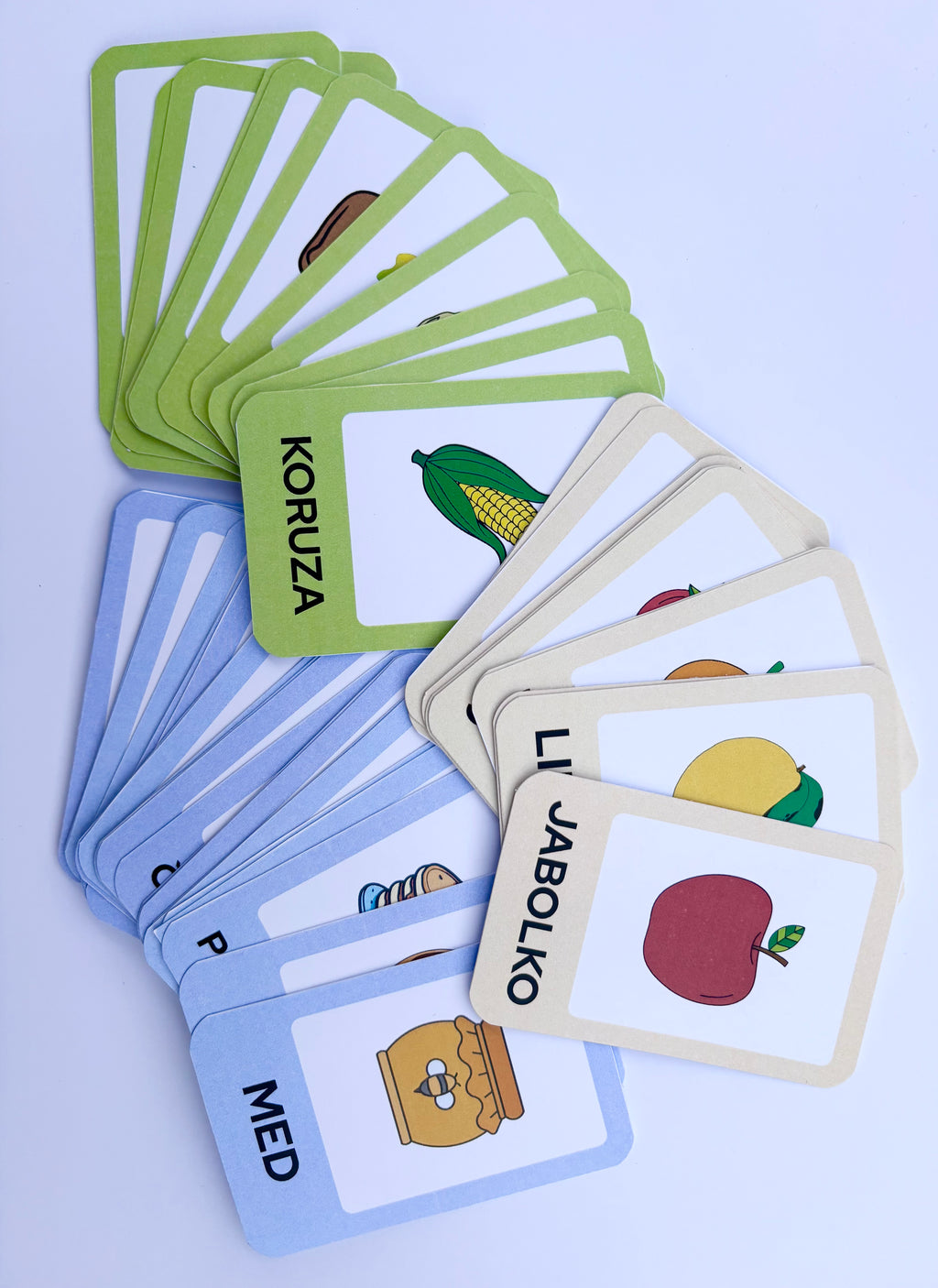 Poučne kartice - Hrana